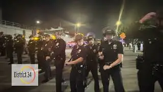 Protesters March From Home Depot to the Detention Center and Police Become Violent