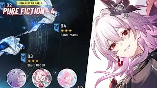 PF 4 - GAME PLAY TIM PREMIUM CASTORICE E0S1 Skor 40000 | Honkai Star Rail 3.8