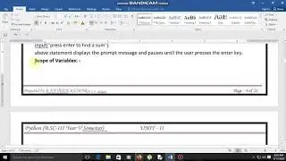 Python - Scope of variables by Naveen