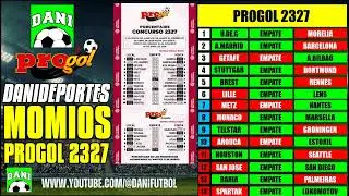 ANALYSIS OF THE ODDS FOR THE #PROGOL #POOL 2327: We reviewed the highest percentages