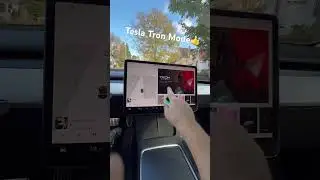 Tesla TRON mode update 2025
