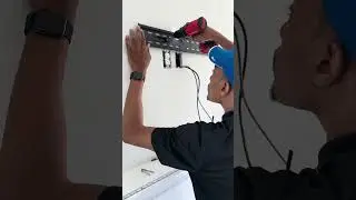 75&rdquo; UHD install check it out 👌🏾 #diy #tvmountingservice #tvmounting #flatscreentv