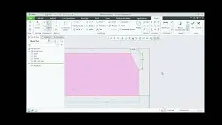 #Creo Parametric#Chamfer Command#education#software#tutorial#Constrain#cad#automobile#