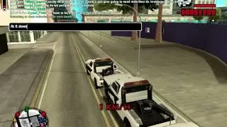A tow truck towing a tow truck towing  tow truck! [SA:MP]