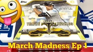 NEW SERIES!  CAN WE PROFIT FROM OPENING BOXES!?  2020 TOPPS TRIPLE THREADS