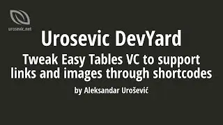 Tweak Easy Tables VC to support links and images through shortcodes