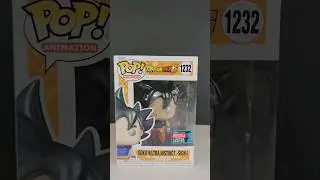 Funko 1232 Goku Ultra Instinct Sign Fall Convention 2022 Limited Edition