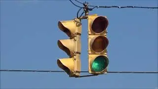 Incandescent Chapel Hill Traffic Light