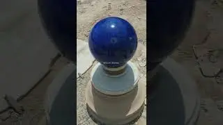 Blue marble Ball Fountain manufacturer and exporter in India