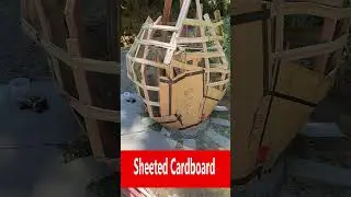 Как сделать большие картонные камни