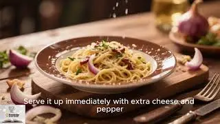 French Onion Carbonara Serves 3–4