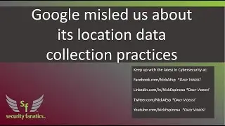 Google misled us about its location data collection practices