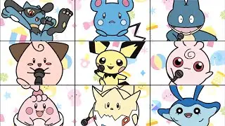 ポケセンBGMでラップする赤ちゃんポケモン【ベイビィサイファー】