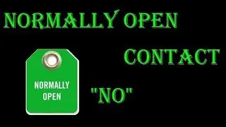 Normally OPEN Contact Push Button Switch Working Principle