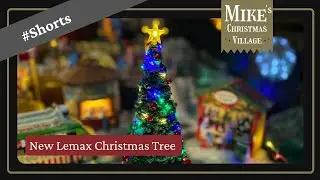 New LEMAX Christmas Village Tree with lights 🎄✨