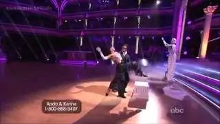 Apolo Anton Ohno and Karina Smirnoff   Foxtrot   Dancing with the Stars All Stars Week 3