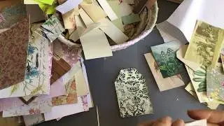 Making tags with scraps | Part 1