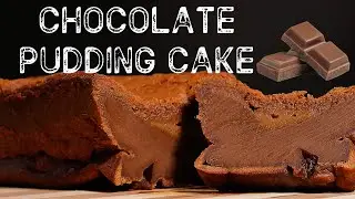 CHOCOLATE PUDDING CAKE | The most silky texture you'll taste