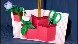 DIY pen holder organizer. DIY Pen Holder. Back to School . Desk Decor