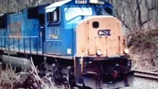 CSX Train @ Catoctin Creek & Aqueduct Rebuild