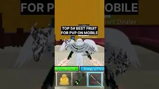 TOP 5# BEST FRUIT FOR PVP ON MOBILE IN BLOX FRUIT 📱 #roblox #bloxfruts #robloxchannel