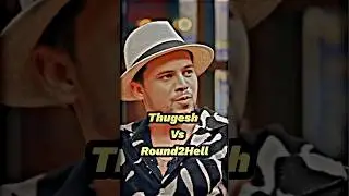 Thugesh Vs Round2Hell in roast battle😂🔥