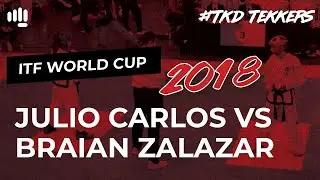 Julio Carlos vs Braian Zalazar | ITF Taekwon-Do World Cup 2018