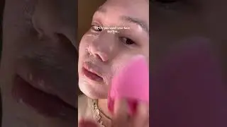 Using a rose face wash #skincare
