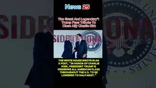 Trump&rsquo;s Tribute to Charlie Kirk Highlights Their Strong Alliance #trump #news #trending