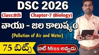 Class 8 Science MCQs | Pollution of Air and Water