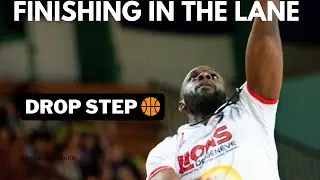 Basketball Workout Finishing In the Lane. Drop Step