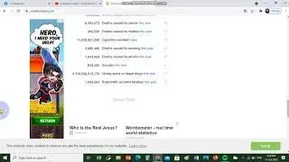 OMG SUICIDE- TOTAL- WORLDOMETERS PT2