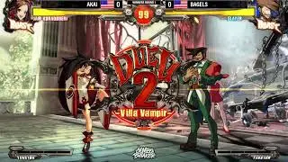 Akai (Jam) vs Bagels (Slayer) - Combo Breaker 2022 GGXRD Pools