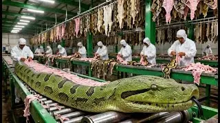 How Leather Anaconda Handbags Are Made: From Exotic Skin to Luxury Handbags & Accessory 4k 2026