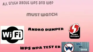 All truth about wifi attacking....wep and wps security