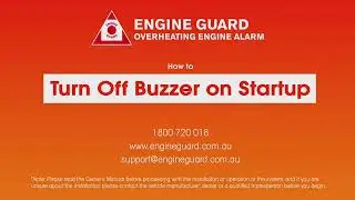 How to turn off Buzzer on Startup