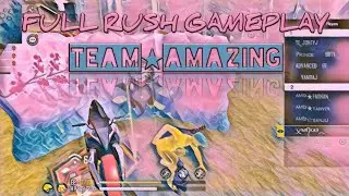 Full rush gameplay - TEAM★AMAZING 🆚 ADVANCED FF's alternative squad.