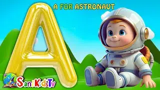 ✨ABC Phonics Song 🅰️| A for Astronaut 👨&zwj;🚀| Toddler Learning Video 🎶| Nursery Rhymes & Alphabet Song🔤
