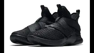 #LeBron Soldier 12 Triple Black