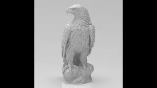 🦅🔥 MAJESTIC EAGLE STATUE &ndash; ULTRA DETAILED 3D PRINT MODEL 🔥🦅