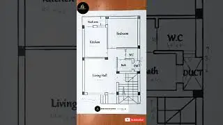 #shorts 20x30 House Plan || 20x30 Gharka Naksha || 600 Square Feet House Plan || Home Design Decore