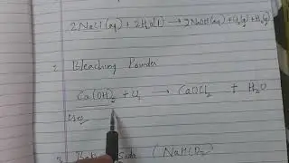 Preparation Of Bleaching Powder and Baking Soda||Class X|| Boards 2021
