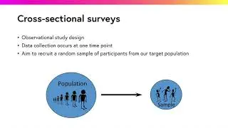 Cross sectional survey studies