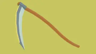 Making a low Poly Scythe