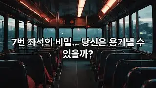 새벽 버스 7번 좌석에 남은 붉은 눈물의 정체