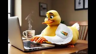 When Ducks Start Living Like Humans #when #ducks #start #living #like #humans