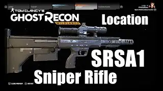 Ghost Recon Wildlands SRSA1 Sniper Rifle Location