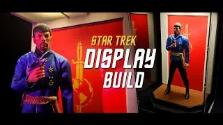 Ein Selbstgebauter Hintergrund für meine Star Trek Figur (1/6 Scale) #diorama #basteln #diyideas