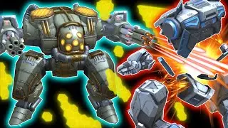 Minigun 12 BRICKHOUSE , Mech Arena funny video