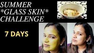 SUMMER 7 DAYS *Glass Skin* CHALLENGE : Flawless & Glowing Glass Skin in 7 Days